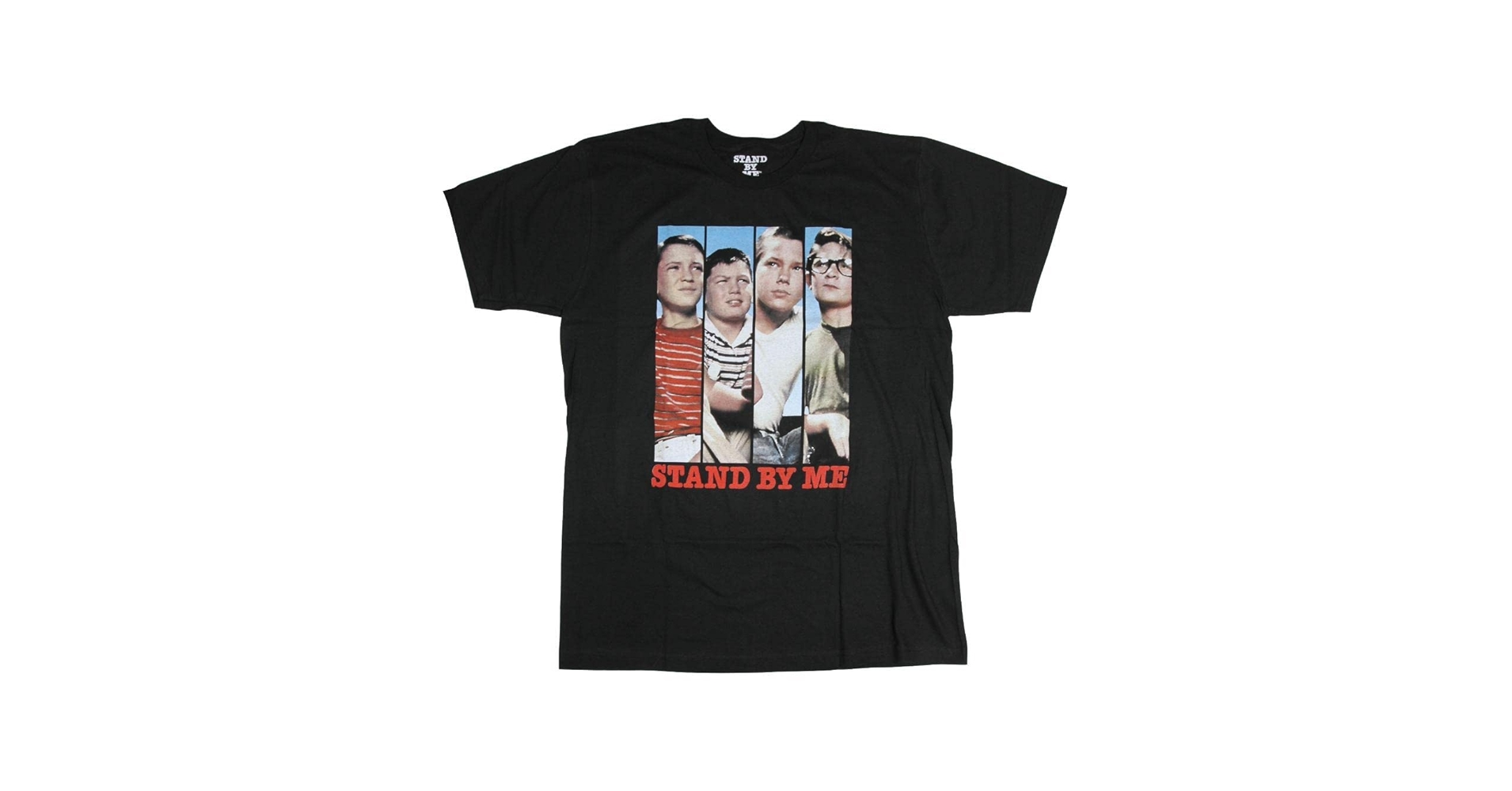 Shinzone★STAND BY ME スタンド・バイ・ミー Tシャツ クロ Amazon.co.jp: 映画 Stand by Me スタンドバイミー Tシャツ